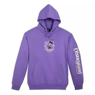 Disneyland Mickey & Friends Disney 100 Platinum Celebration Hoodie LARGE - NEW • $199.99