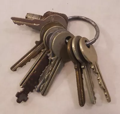 Lot Of 10 Antique Vintage Keys  Lock    Yale • $9.99