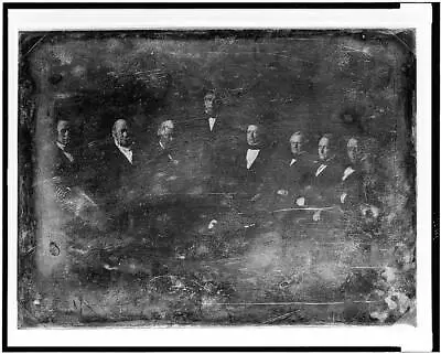 8  X 10  1849 Photo Zachary Taylor And His Cabinet • $16.95