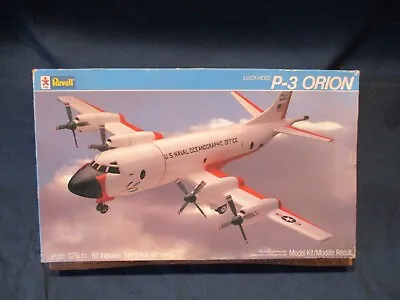 Revell Lockheed P-3 Orion Model Kit 12 3/4 Length Open Box Complete Vintage 1984 • $54.95