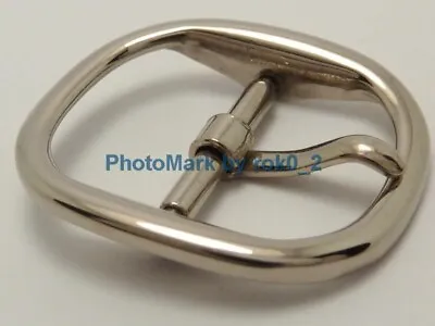 PATEK PHILIPPE 18K 18ct WHITE GOLD (14mm) OVAL TANG PIN BUCKLE CLASP GREAT SHAPE • $585