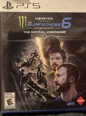 Monster Energy Supercross 6 The Official Videogame  PlayStation 5 PS5 NEW • $13.11