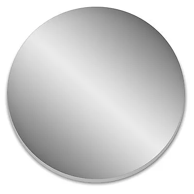 Acrylic Mirror Circle - Wall Coaster Craft Blank Custom Cut - 15 Sizes (DS28+) • £6.76