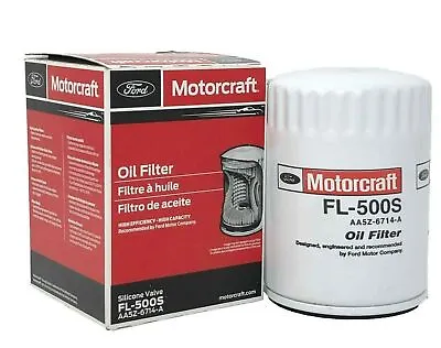 Genuine Motorcraft Professional Engine Oil Filter FL-500S AA5Z-6714-A FREE SHIP • $11.74