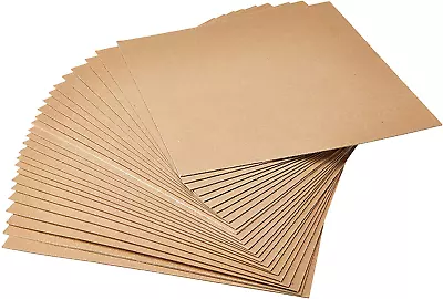 Grafix Medium Weight Chipboard Sheets 12 X12  25/Pkg-Natural Paper 12 X 12 • £46.93