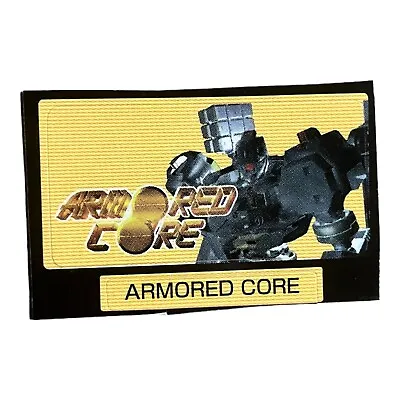 Sony PlayStation 1 PS1 Armored Core Vintage VTG Memory Card Sticker • $14.40