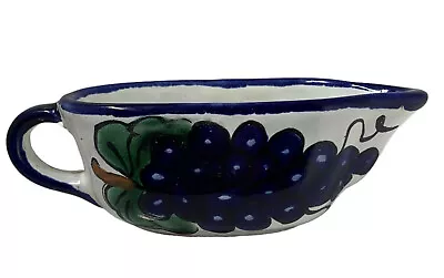 Talavera Pottery Gravy Boat Salsa Mexican Kitchen Table Accent Decor Handmade • $14