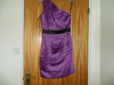 £13.75 • Buy Ladies Purple Party Dress Approx Size 8/10  - Eva & Lola - Never Worn