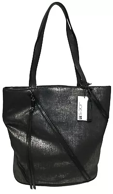 NWT Joe's Jeans Woman's Harley Tote Black/Silver Color MSRP: $98.00 • $18.50