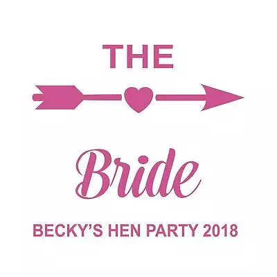 £2.99 • Buy Hen Do Party Bride Tribe Iron On Heat Transfer Vinyl T Shirt The Bride Crew