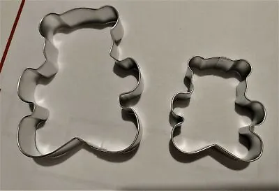 $8.99 • Buy Teddy Bear Cookie Cutter Sizes  3  & 5   Baby Sugar Cookie 2 Pc