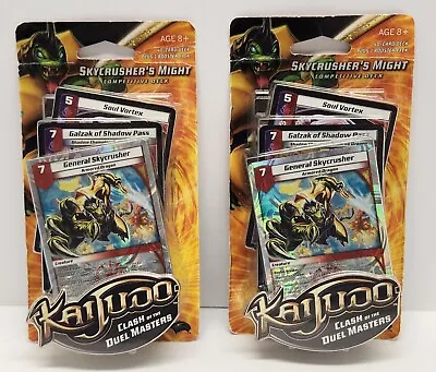 2013 KAIJUDO (Clash Of The Duel Masters) Skycrusher's Might Competitive Deck NEW • $19