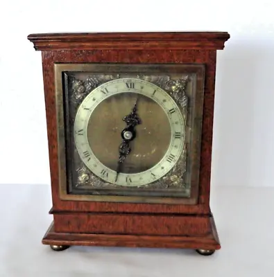 Vintage Wind Up Elliott London Mantel Clock RUNS And Keeps Time England 2849 CF • $333.28