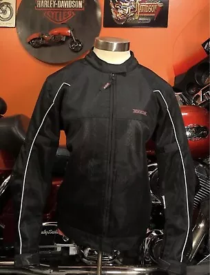 VEGA TECHNICAL GEAR Motorcycle Riding Jacket Large Woman Reflective • $45