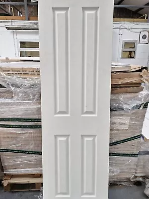 Internal White 4 Panel FD30 Fire Rated Door • £40