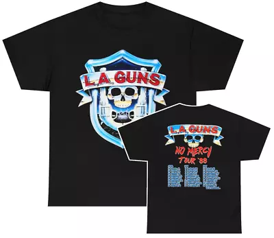 LA Guns 1988 No Mercy Tour T-Shirt Unisex Cotton Tee All Sizes • $27.95