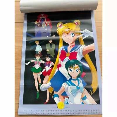 Sailor Moon Calendar Anime Manga Picture Poster Japan Vintage 1993 • $107