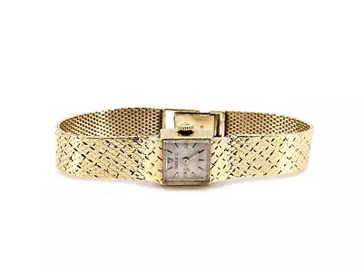 Vintage Rolex 14k Yellow Gold Ladies Watch 11mm • $2999.99