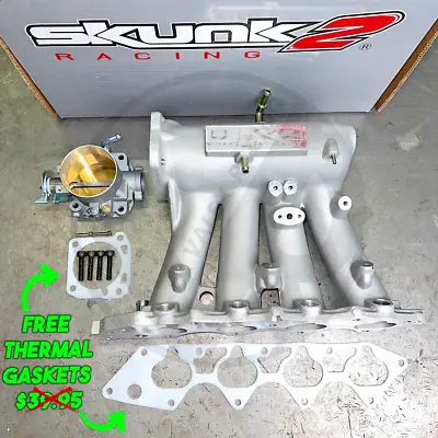 Skunk2 Pro Intake Manifold & 70mm Throttle Body For Honda GSR B18C1 Free Gaskets • $399.95