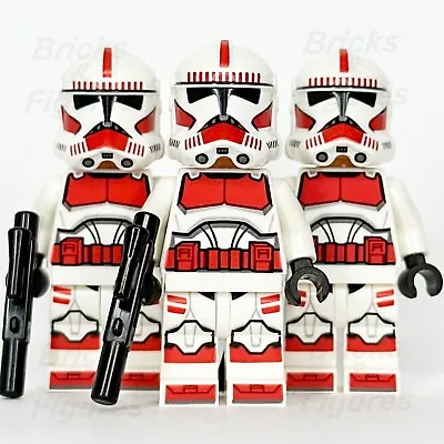 LEGO® Star Wars Clone Shock Trooper Minifigure Coruscant Guard 75372 75354 X 3 • $55.99