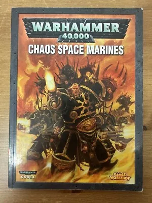 Warhammer 40k Chaos Space Marines Codex Games Workshop • £7.99