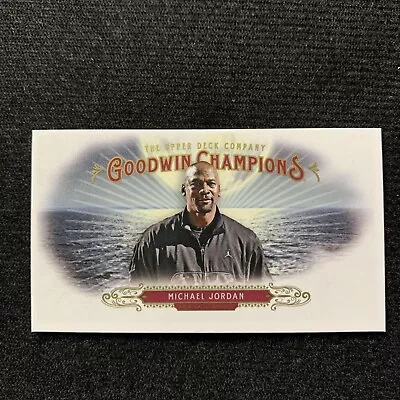 2018 Upper Deck Goodwin Champions Horizontal Mini Michael Jordan #51 HOF • $3.99