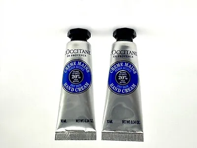 2 X L’Occitane Shea Hand Cream For Dry Skin 0.34 Oz / 10 ML • $13.99