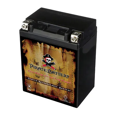 YB14A-A2  High Performance - Maintenance Free - Sealed AGM Motorcycle Battery • $46.50