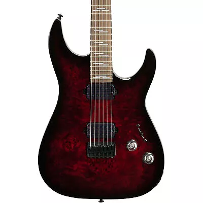 $499 • Buy Schecter Omen Elite-6 Electric Guitar, Black Cherry Burst