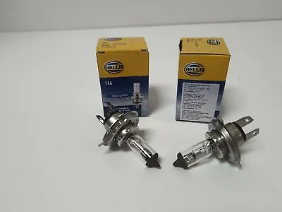 P43t H4         2 Pack Of Hella  Halogen  P43t 12v 60/55 H4  Standard • $10.95