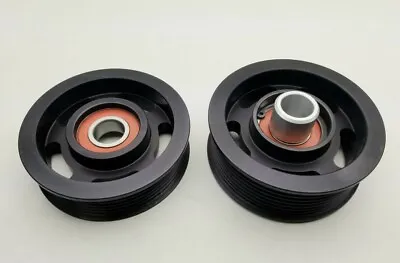 M113k CLS55 SL55 S55 G55 AMG 1132020419  Black Supercharger Double Pulley Set  • $182