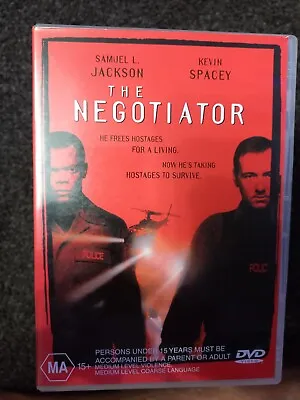 $6 • Buy The Negotiator DVD (Samuel L Jackson, Kevin Spacey) Region 4, 1998 Free Postage 