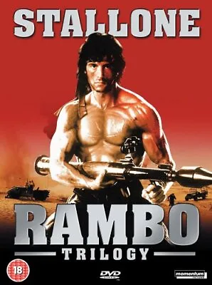 Rambo Trilogy DVD (2000) Sylvester Stallone Kotcheff (DIR) Cert 18 Great Value • £4.13