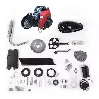 53CC 4-Stroke Petrol Gas Motor Bicycle Engine Complete Kit Motorized Bike Cycle • $165.95