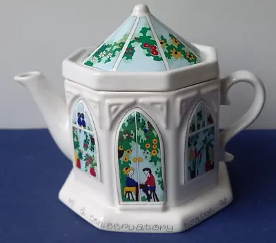 Vintage Wade B. Smith & B. Wooton English Life 'A Conservatory Teapot' 1980's • £10