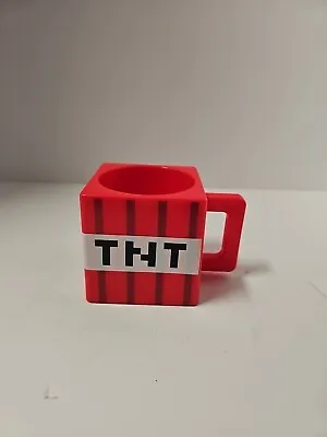 MOJANG Minecraft TNT Coffee Tea Plastic Mug Cup Red Square Jinx • $5