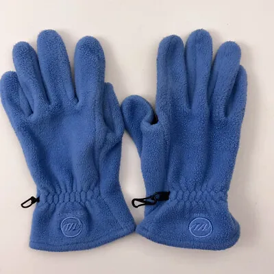 Manzella Tahoe Warm Light Blue Fleece Winter Gloves Women M/L • $22.21