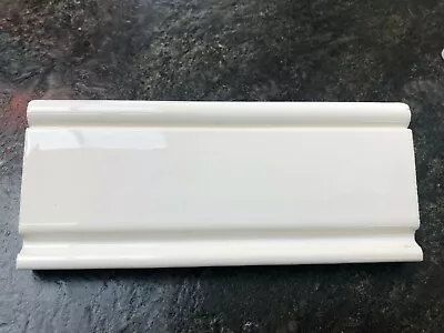 $38 • Buy Waterworks Tile- Archive Family Field V Cap Molding 6 L X 2.5  Tall X 1/2  Thick