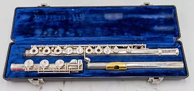 Gemeinhardt KG Special Solid Silver Open Flute With Gold Plated Mouthpiece • $599.99