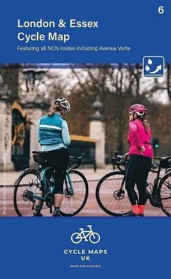 London And Essex Cycle Map 6 By Cycle Maps UK 9781904207757 | Brand New • £6.95