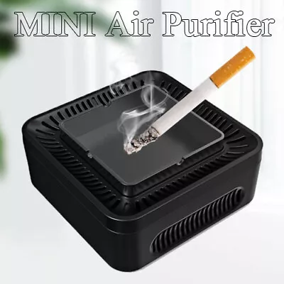 Smokeless Ashtray Cigarette Filter Absorb Smoke Odor Eliminator NEW • $31.35