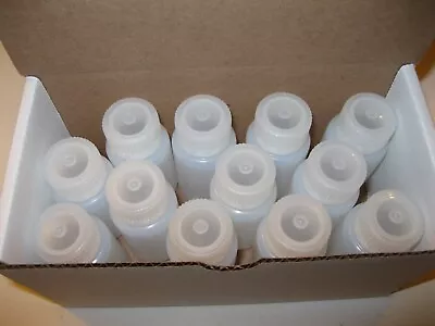 NEW (12) Nalgene Packaging Bottles 60ml 2oz Wide Mouth HDPE • $19