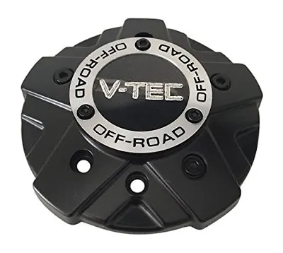 $49.99 • Buy V-Tec Wheels C394MB-CLVT Black Wheel Center Cap