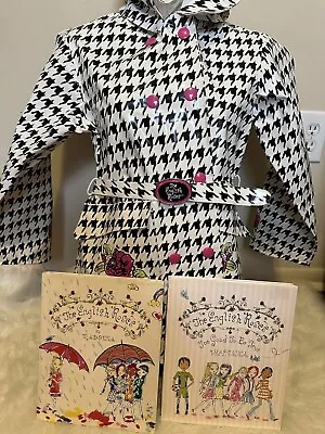 English Roses Madonna Raincoat And Books Set • $24