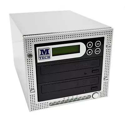 £359.99 • Buy M-TECH 1 To 1 CD/DVD Copier Duplicator Standalone Tower System Liteon Drives