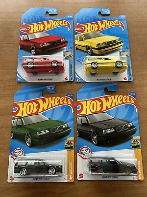 Hot Wheels Volvo Wagon Lovers 850 Estate Lot Of 4 NM • $6.99