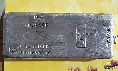 1981 Vintage 1kg Silver 999.9 DCL Vintage Cast Bar • $2495