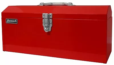 Homak 19-Inch Steel Hip-Roof Tool Box Tall Red RD00119819 • $74.99