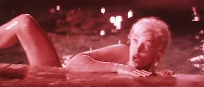 Marilyn Monroe Pool Scene From  Something's Got To Give  Transparency • $250