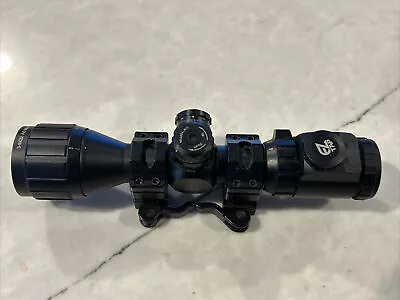 $130 • Buy UTG 3-9x32 AO Bug Buster Rifle Scope EZ-TAP Illuminated Mil-Dot Reticle 1/4 MOA
